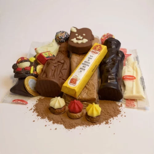 Bord gevuld met lekkers van de sint van Praliboetiek